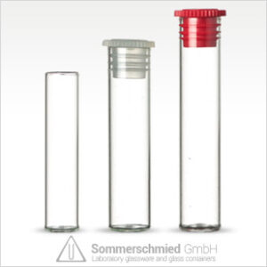 Flat bottom glass containers