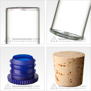 Flatt bottom glass, reusable flat bottom glass